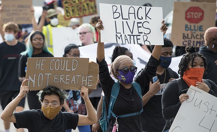 George Floyd protest