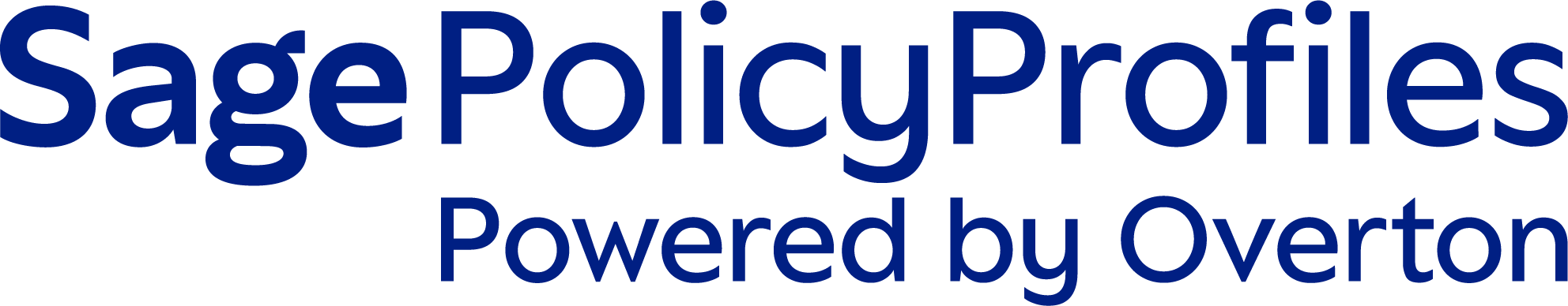 Sage Policy Profiles powered by Overton logo
