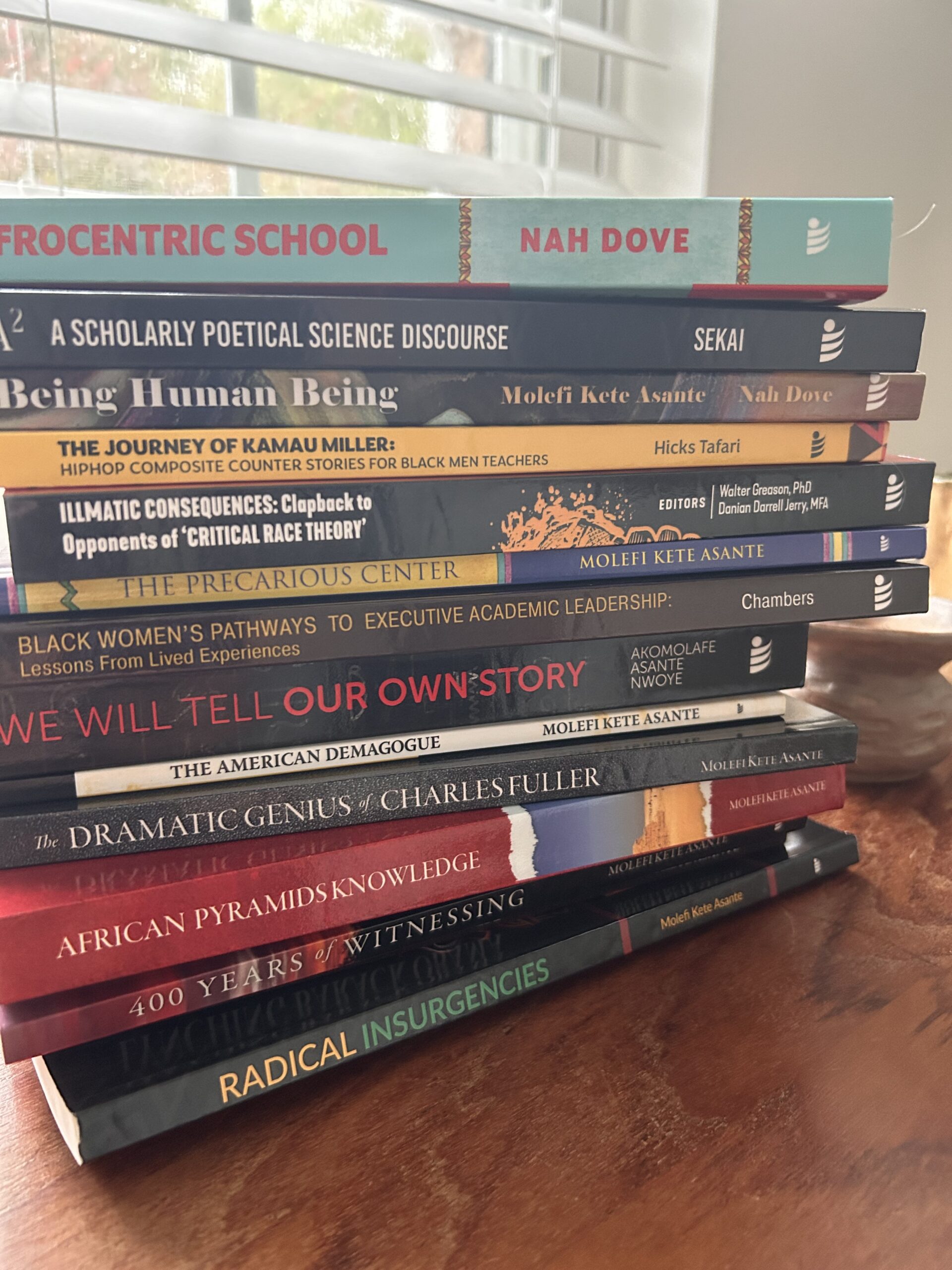 Stack of titles recently published by UWP