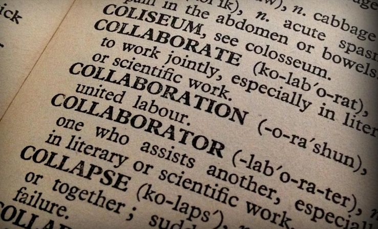 Collaboration defined in dictionary